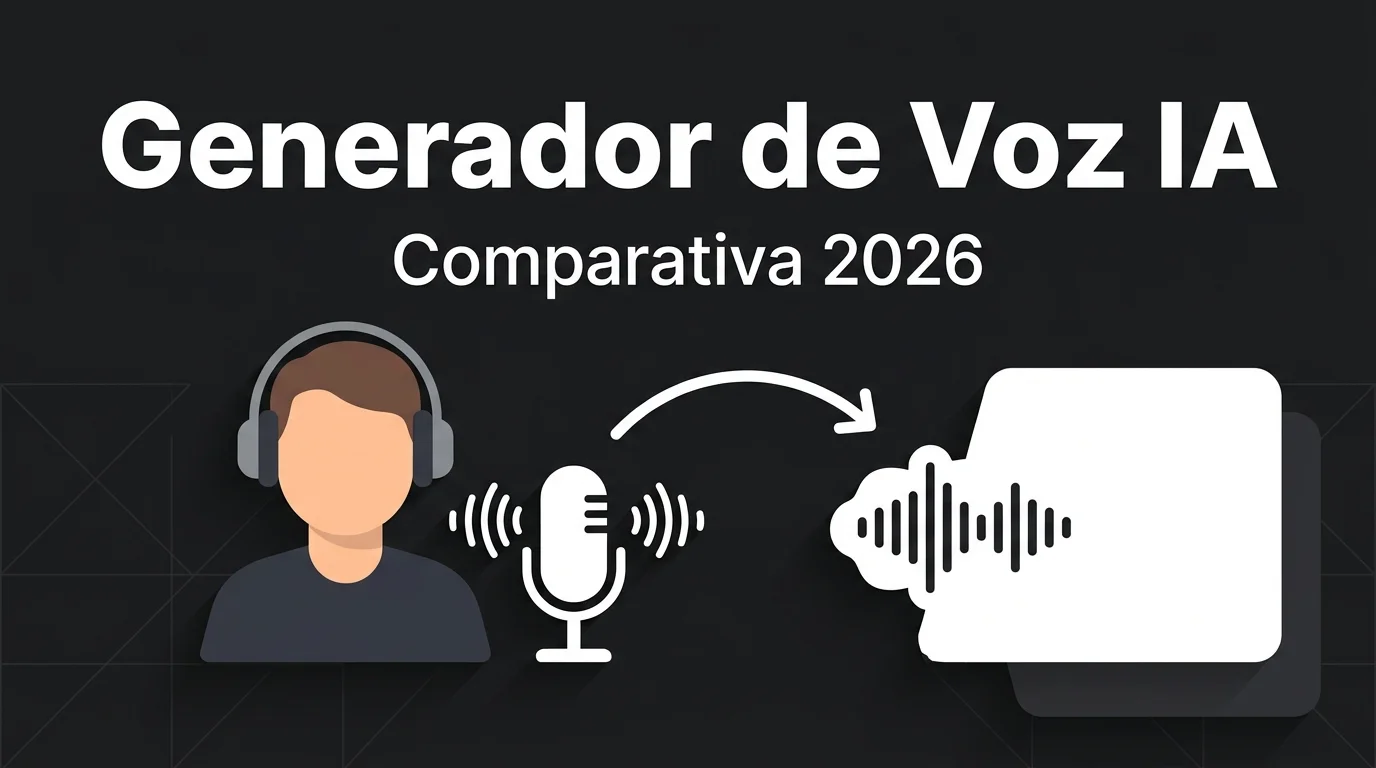 Generador de voz IA: comparativa completa para creadores de contenido en 2026